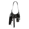 Le Cagole Collector Xs Shoulder Bag With Rhinestones “Black” 6713092AASO1000