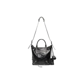 Le Cagole Medium Tote Bag “Black” 719067210KR1000