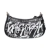 Le Cagole Mini Bag With Chain Graffiti “Black” 695814210G61090