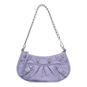 Le Cagole Mini Bag with Chain “Lilac” 6958141VG9Y5304