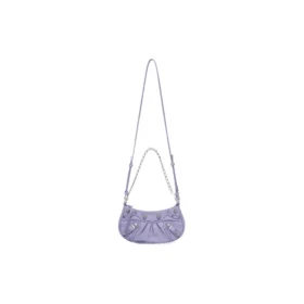 Le Cagole Mini Bag with Chain “Lilac” 6958141VG9Y5304