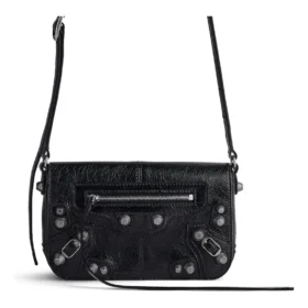 Le Cagole Mini Flap Bag “Black” 781911210KR1000
