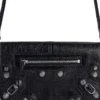 Le Cagole Mini Flap Bag “Black” 781911210KR1000