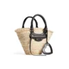 Le Cagole Small Basket “Beige Black” 7710652AAVE9260