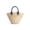 Le Cagole Small Basket “Beige Black” 7710652AAVE9260