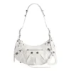 Le Cagole Small Shoulder Bag “White” 6713071VG9Y9104