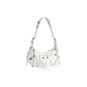 Le Cagole Small Shoulder Bag “White” 6713071VG9Y9104
