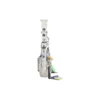 Le Cagole Small Sling Bag Used Effect With Charms “White” 7716402AA7A9000