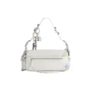 Le Cagole Small Sling Bag Used Effect With Charms “White” 7716402AA7A9000