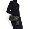 Le Cagole Xs Flap Bag “Black” 719082210KR1000