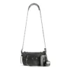 Le Cagole Xs Flap Bag Metallized “Metalic Grey” 7190822AAWR1314