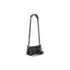 Le Cagole Xs Flap Bag With Piercings “Black” 7190822AAE31000