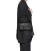 Le Cagole Xs Flap Bag With Piercings “Black” 7190822AAE31000