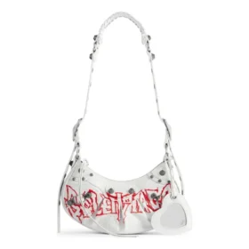 Le Cagole Xs Shoulder Bag Diy Metal “White” 6713092AAXE9066
