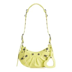 Le Cagole Xs Shoulder Bag “Lime” 6713091VG9Y7302