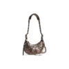 Le Cagole Xs Shoulder Bag Metallized “Brown” 6713090GT3Y2564