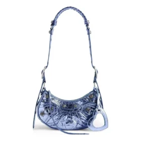 Le Cagole XS Shoulder Bag Metallized “Purple” 6713090GT3Y5214