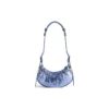 Le Cagole XS Shoulder Bag Metallized “Purple” 6713090GT3Y5214
