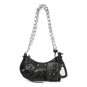 Le Cagole Xs Shoulder Bag With Chain “Black” 7128131VG9Y1000