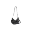 Le Cagole Xs Shoulder Bag With Chain “Black” 7128131VG9Y1000