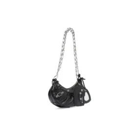 Le Cagole Xs Shoulder Bag With Chain “Black” 7128131VG9Y1000