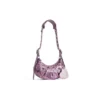 Le Cagole XS Shoulder Bag With Leopard Print “Pink” 6713092AAV75651