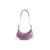 Le Cagole XS Shoulder Bag With Leopard Print “Pink” 6713092AAV75651