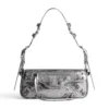 Le Cagole Xs Sling Bag Metallized “Silver” 7716700GT3Y8103