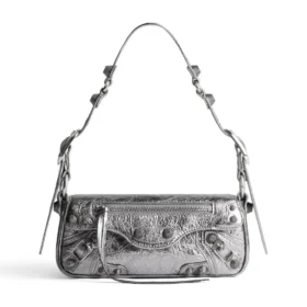 Le Cagole Xs Sling Bag Metallized “Silver” 7716700GT3Y8103