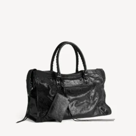 Le city bag large in black