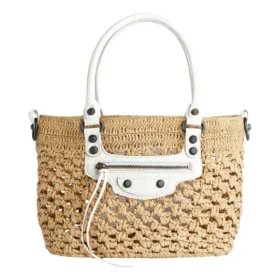 Le City Basket Small “Natural Optic White” 8665002ACGC9291