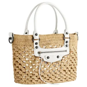 Le City Basket Small “Natural Optic White” 8665002ACGC9291