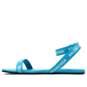 Leather Sandals “Blue” 551154WA7614441
