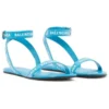 Leather Sandals “Blue” 551154WA7614441