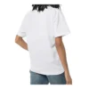 Lens Alphabet Printing Short Sleeve White 612965TIV829000