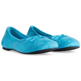 Leopold Ballerina Shoes “Turquoise” 742359W2H824000
