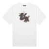 limited Small Pattern Short Sleeve Unisex White 612966TJVM99000