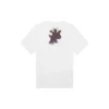 limited Small Pattern Short Sleeve Unisex White 612966TJVM99000