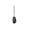 Lindsay Small Crocodile Embossed Shoulder Bag “Black” 701141210C91000