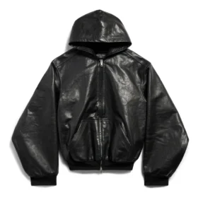 Lined Zip-up Hoodie Large Fit “Black” 790311TQS141000