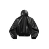 Lined Zip-up Hoodie Large Fit “Black” 790311TQS141000