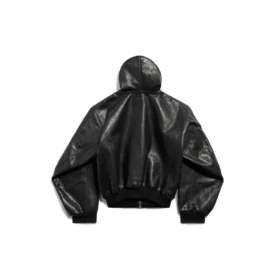 Lined Zip-up Hoodie Large Fit “Black” 790311TQS141000