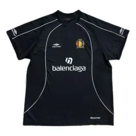 Lion Crest Soccer T-shirt Jersey Oversized “Black” 767884TPVG21070