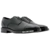 Logo Cap Toe Derby Shoes “Black” 590716WA7201000