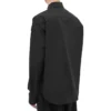 Logo Collar Long Sleeve Button Down Shirt “Black” 671586TYB181000