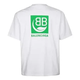 Logo Environmental Friendly Short Sleeve Unisex White 594579THV639000