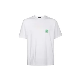 Logo Environmental Friendly Short Sleeve Unisex White 594579THV639000