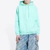 Logo Hoodie Medium Fit “Terquesa” 600583TLVB83062