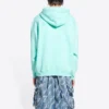 Logo Hoodie Medium Fit “Terquesa” 600583TLVB83062