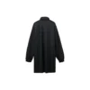Logo Intarsia Raincoat “Black” 681449TLO061000